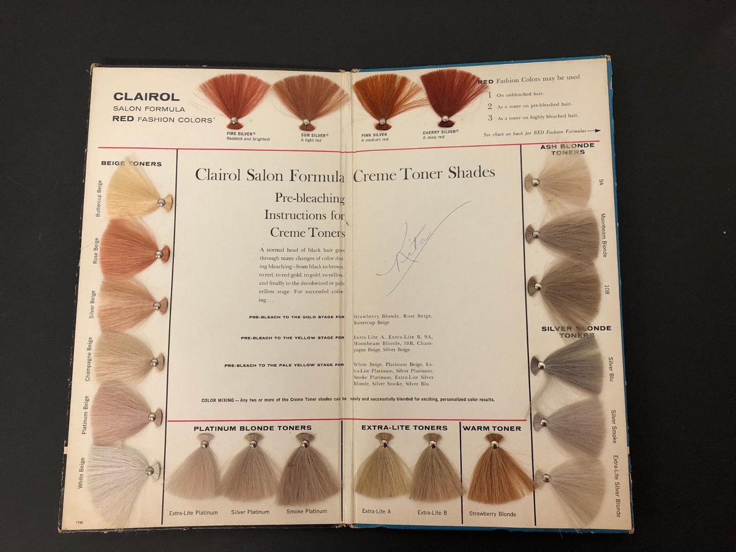 Lady Clairol Color Options